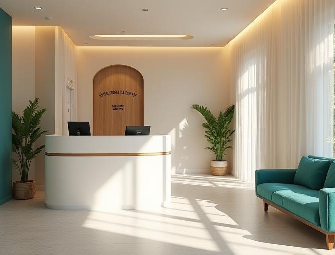 London Therapeutic Massage entrance and reception area